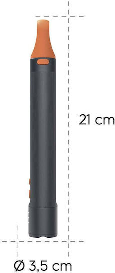 HAMA Rechargeable LED Flash Light IP44 with Maximum Brightness 1200 Lumen