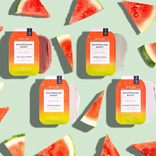 Pedi In A Box Deluxe 4 Step Watermelon