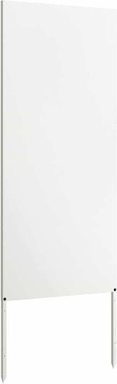 Vidaxl Διακοσμητική Πλάκα Κήπου Λευκό 50 X 140 Cm