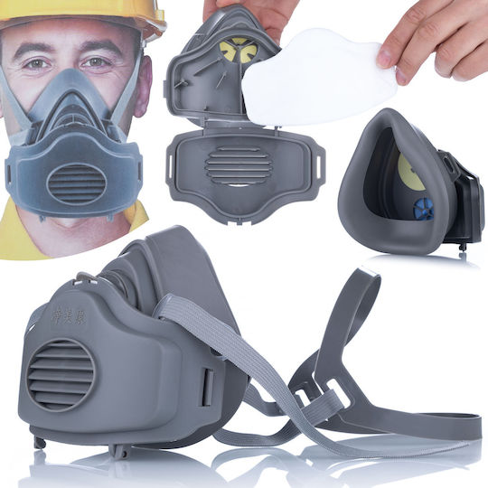 Rosfix Lackierschutzmaske KN95 + Einweg-Malanzug 185 cm