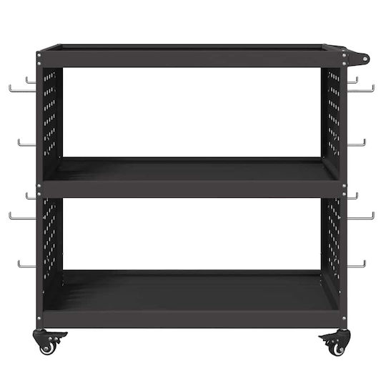 vidaXL Metal Căruță L75xA35xÎ73cm