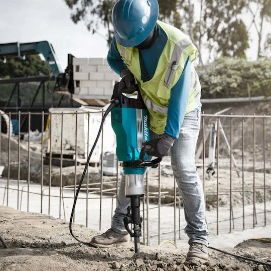 Makita Κρουστικό Κατεδαφιστικό Ρεύματος 1850W με Υποδοχή HEX HM1502