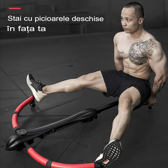 Arvada Dragonfly Fit Ld/tf-01 Echipament Fitness – Echipament Versatil Complet pentru Antrenamentul Forței Abdomenului și Nucleului Ideal pentru Acasă Sală Birou Roșu