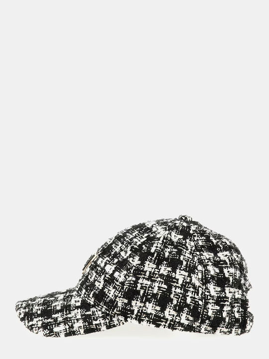 Guess Γυναικείο Καπέλο Giully Tweed Baseball Aw5369pol01-bla Guess Γυναικείο Καπέλο Giully Tweed Baseball Aw5369pol01-bla