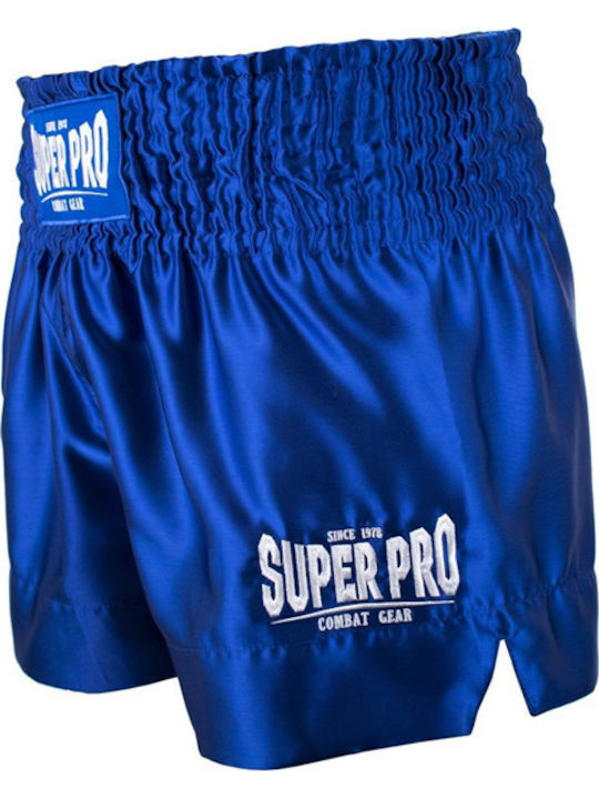 Super Pro Combat Gear Kick-Boxen Shorts Held Blau S