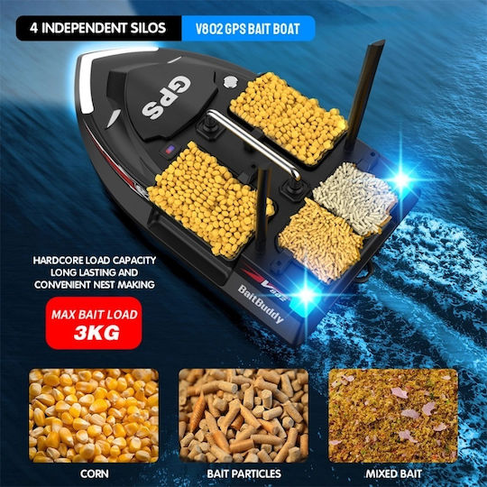 Flytec V802 Pro Angelköpfe