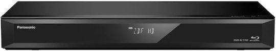 Panasonic Blu-Ray Player DMR-BCT760AG Built-in WiFi with Blu-Ray/DVD Recording Capability Black