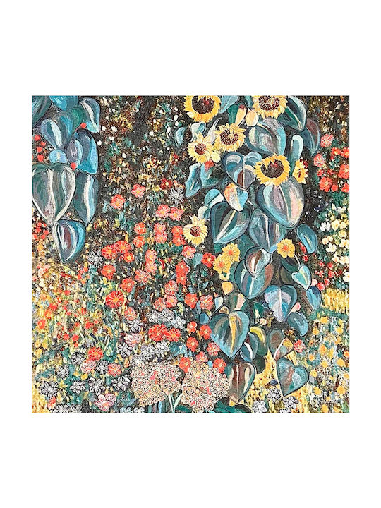Tapiserie de perete Signare 124x142cm – Gustav Klimt Grădina de la țară
