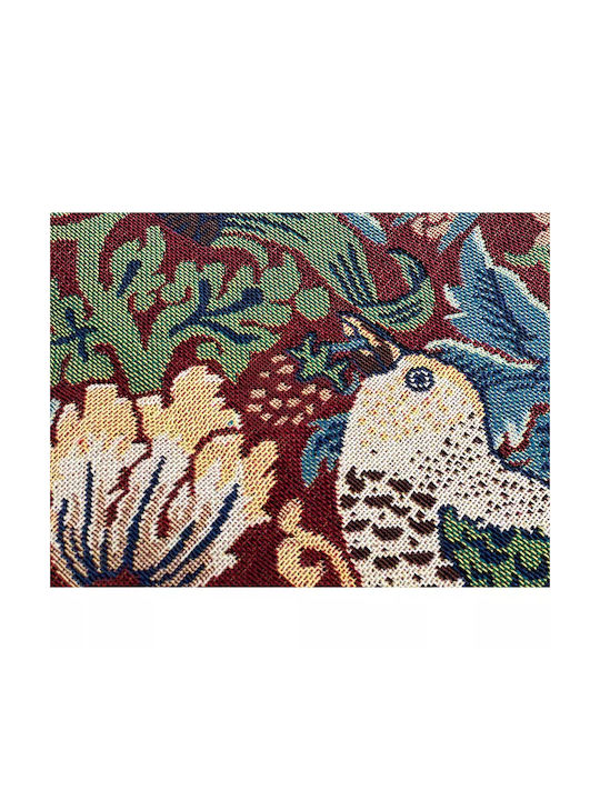 Signare Tapestry Wall Hanging 105x139cm – William Morris Strawberry Thief Red