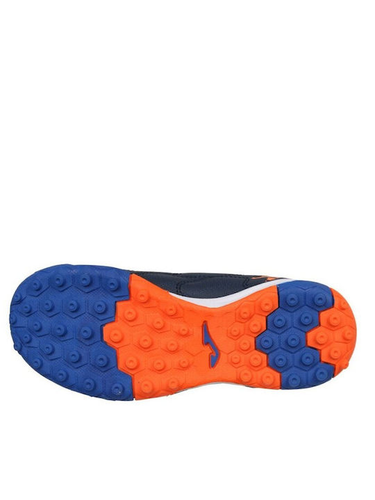 Evolution Kids Turf Soccer Shoes Navy Blue