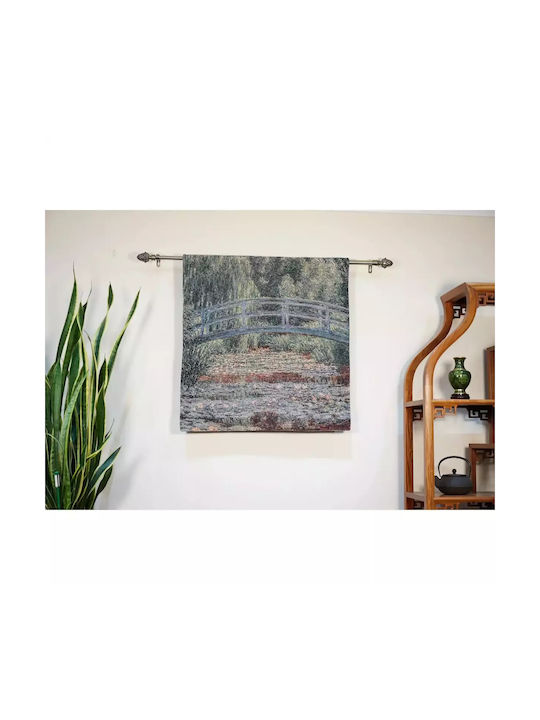 Tapiserie de Perete Signare 135x135cm – Claude Monet Podul Japonez