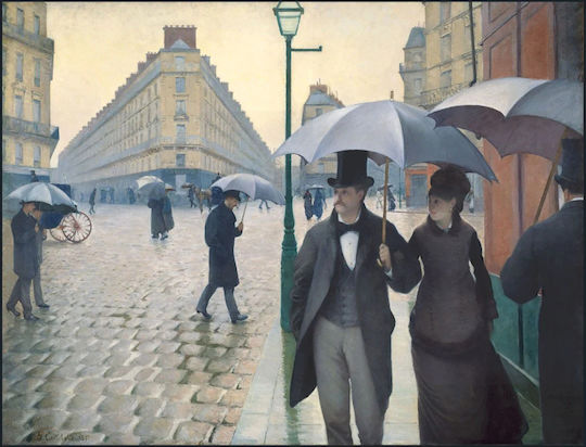 Signare Ταπισερί Τοίχου 120x85cm – Paris Street On A Rainy Day