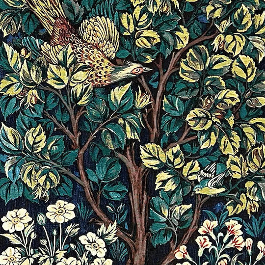 Tapiserie de perete Signare 89x142cm – William Morris Fazan