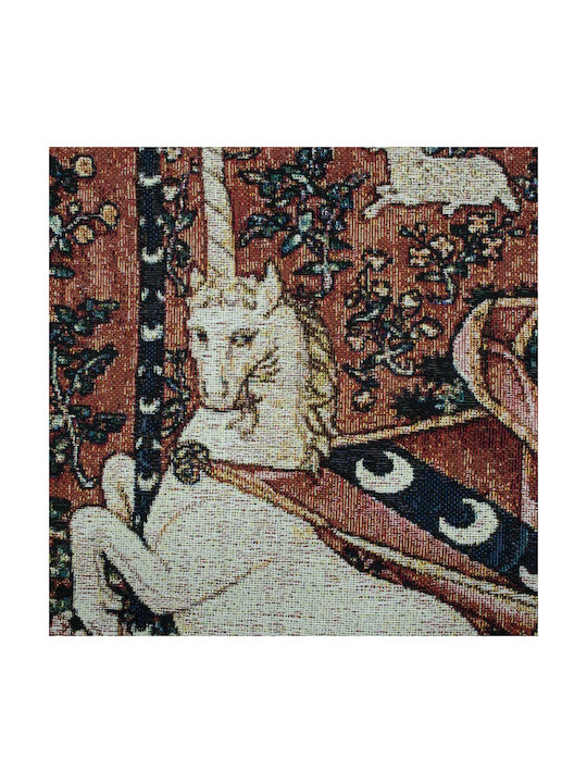 Signare Wandteppich 120x85cm – Dame mit Einhorn Geschmackssinn