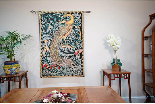 Signare Ταπισερί Τοίχου 92x139cm – William Morris Peacock