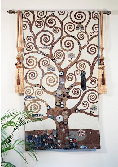 Signare Ταπισερί Τοίχου 79x139cm – Gustav Klimt Tree Life
