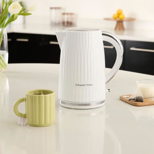 Russell Hobbs Eden Електрическа Кана 1.7л 2400W Бял