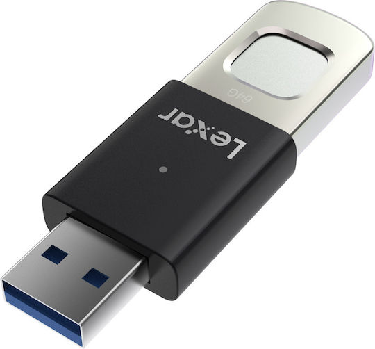 Lexar Jumpdrive 64GB USB 2.0 Stick Μαύρο