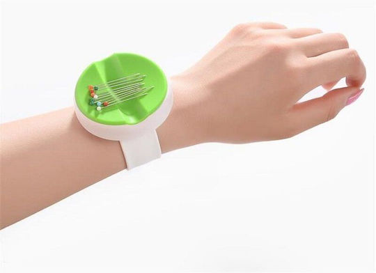 Flexible Bracelet Magnetic Pillow Babysnap Needles Green Color