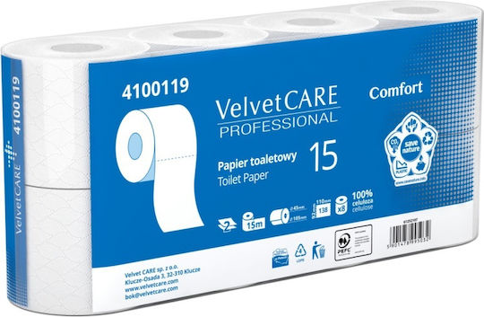 Velvet Χαρτί Υγείας 8 Ρολά 2 Φύλλων