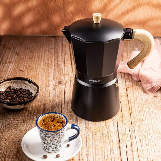 KING Hoff Μπρίκι Espresso Μαύρο