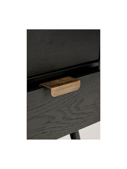 Nachttisch Colombo Schwarz 50x39x63cm