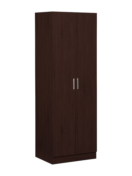 Doppeltür Kleiderschrank Wilson 2D Wenge 60x45x180cm