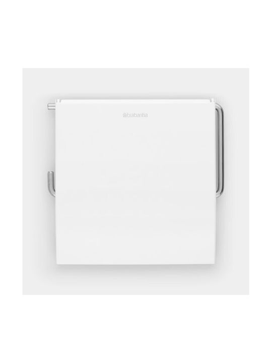 Brabantia De perete Suport de hârtie Plastic Albă