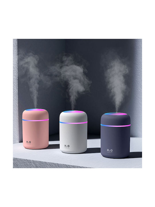 Led Aromatherapy Diffuser Pink 300ml AT000877