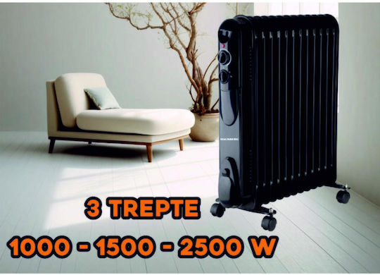 Hausberg Καλοριφέρ Λαδιού με 13 Φέτες 2500W