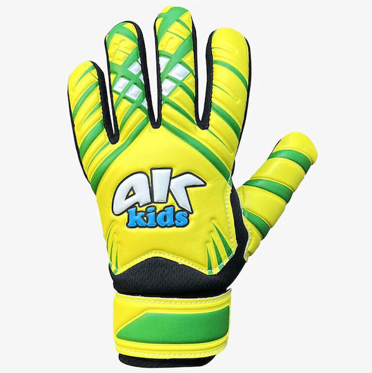 4Keepers Kids Goalkeeper Gloves Yellow