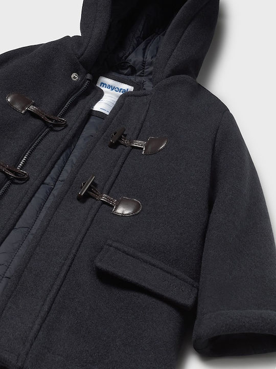 Kids' Coat Montgomery Long with Hood Blue