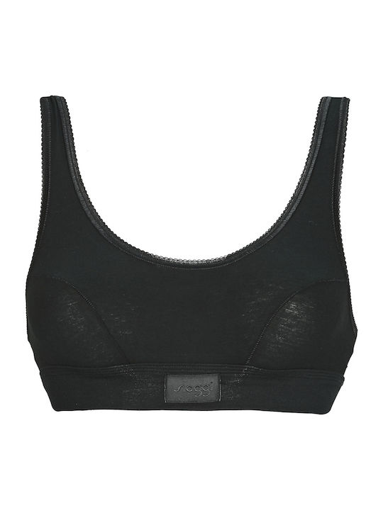 Women's Sports Bra without Padding Black