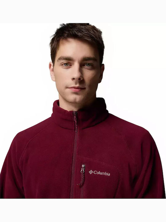 Fast Trek Iii Half Sweater Long Sleeve Burgundy