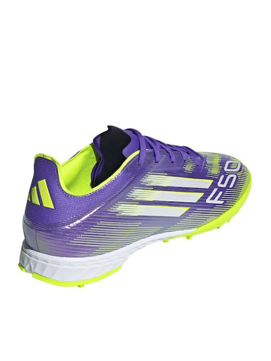 adidas F50 Pro Футболни Обувки с Гумена Подметка Лилав
