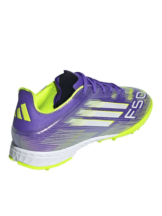 adidas F50 Pro Футболни Обувки с Гумена Подметка Лилав