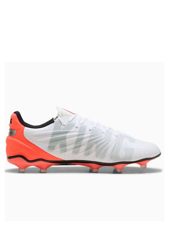 PUMA Match Футболни Обувки с Бутони Бял