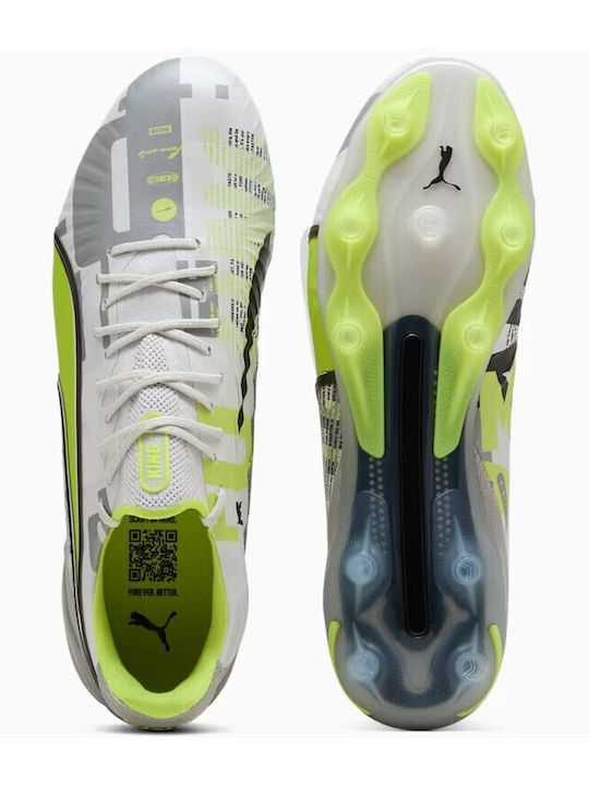 PUMA Ultimate Fußballschuhe mit Stollen Beige