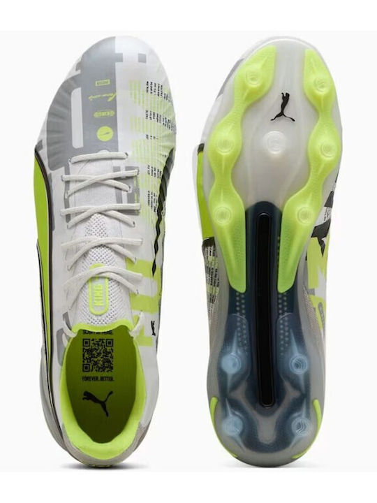 PUMA Ultimate Fußballschuhe mit Stollen Beige