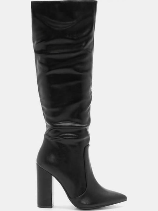 Women's Boots with High Heel Black