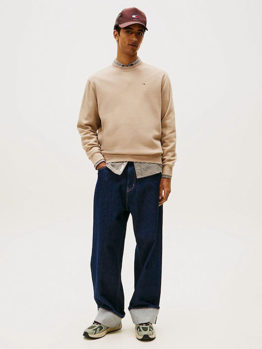 Flag Sweatshirt Beige