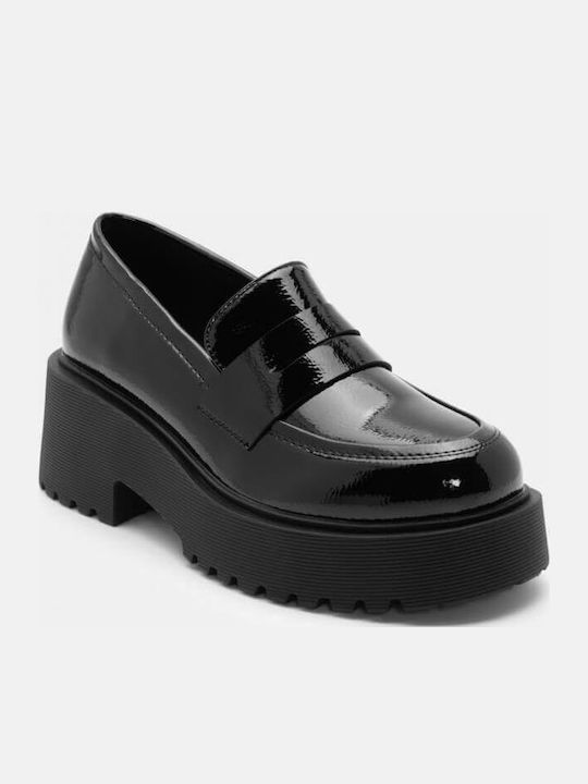 Women's Moccasins in Black Color
