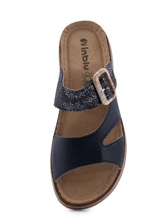 Women's Flat Sandals in Black Color