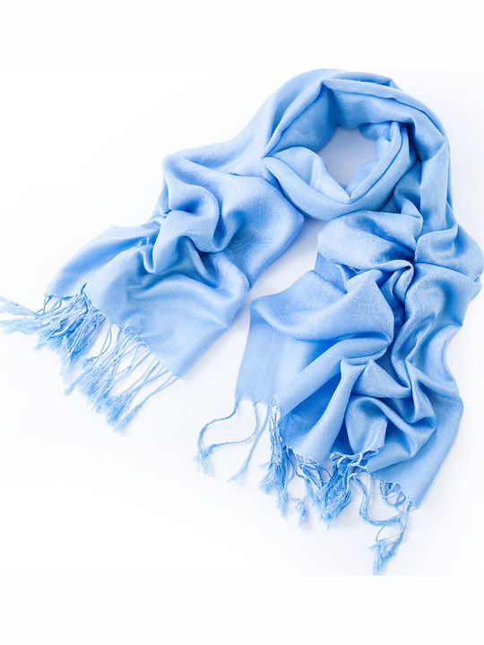 Signare Women's Scarf Light Blue
