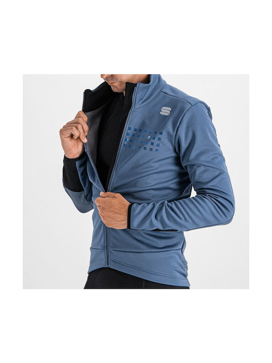 Sportful Cycling Windbreaker Jacket Long sleeve Blue
