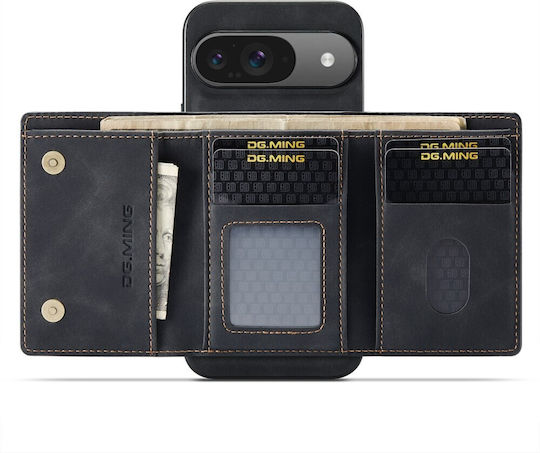 DG.MING Wallet Πλαστικό Μαύρο (Google Pixel 10 / 10 Pro)