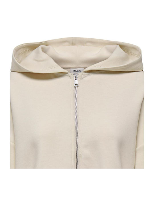 Scarlett Women's Hooded Sweatshirt Ecru
