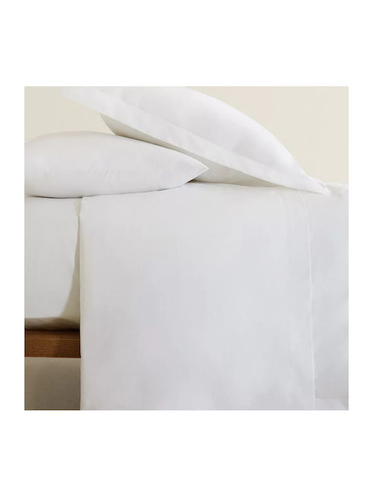 Oxford Home Sheet Sets Queen 240x260cm. White 4pcs