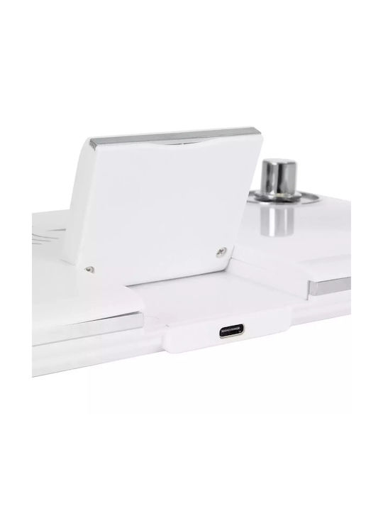 GloboStar LED Office Lamp Bluetooth in White Color