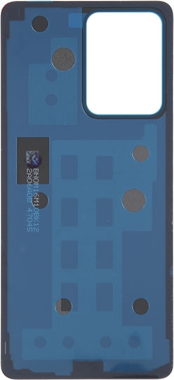Replacement Back Cover Battery Cover Black for Redmi Note 12 Pro 5G